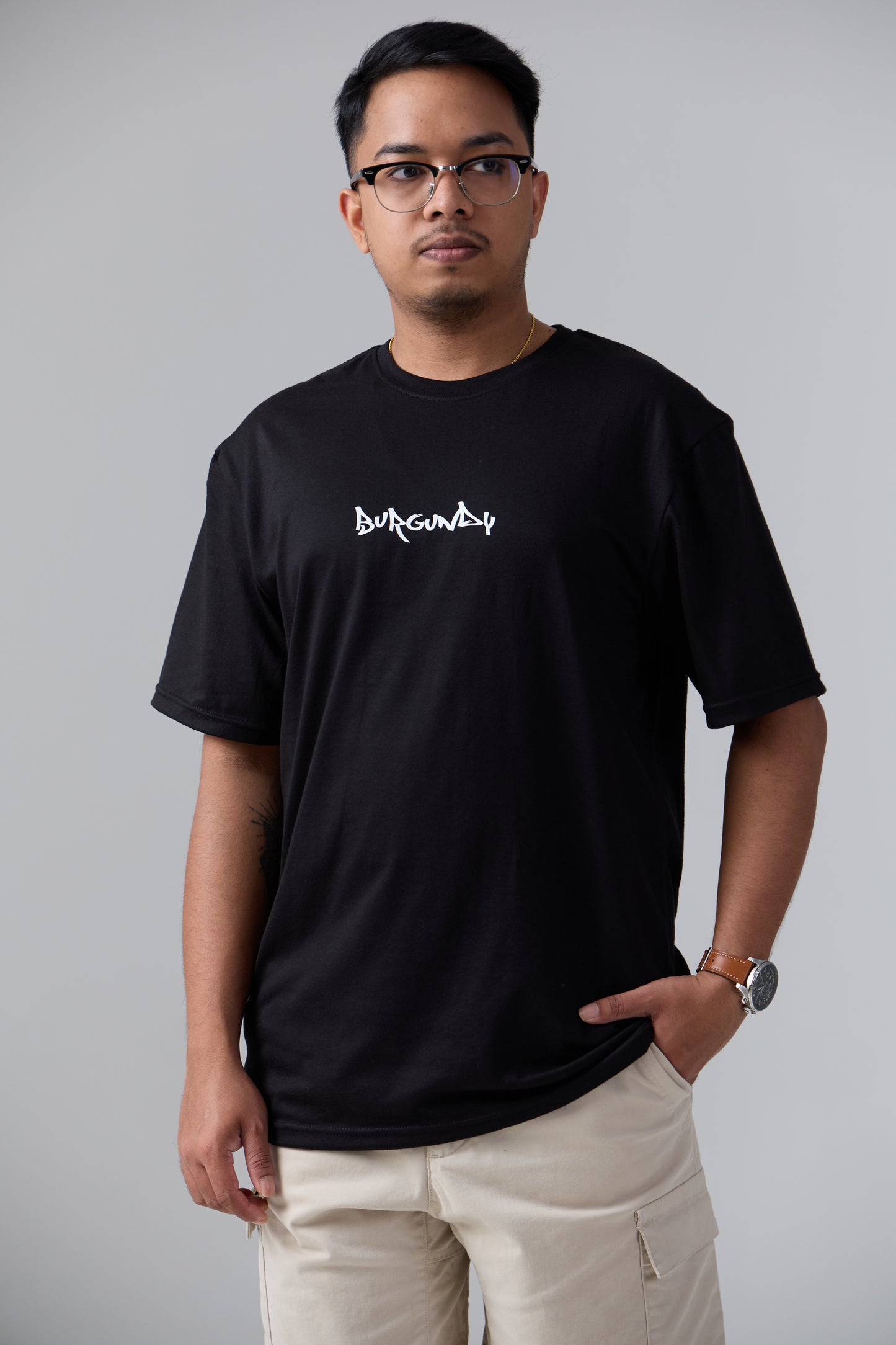 Burgundy Signature Tee