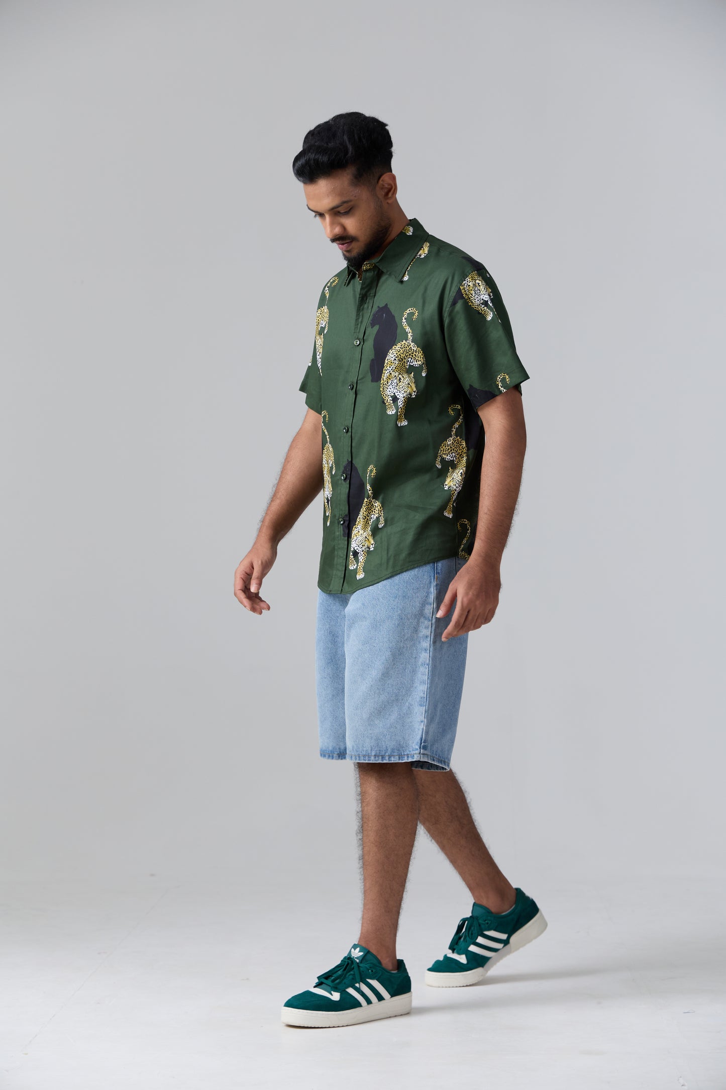 Cabana short sleeve shirt in Leopard print